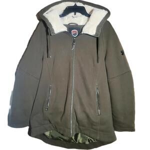 1 Madison Expedition Heritage Collection Women's Sherpa Hooded Jacket Olive - XL